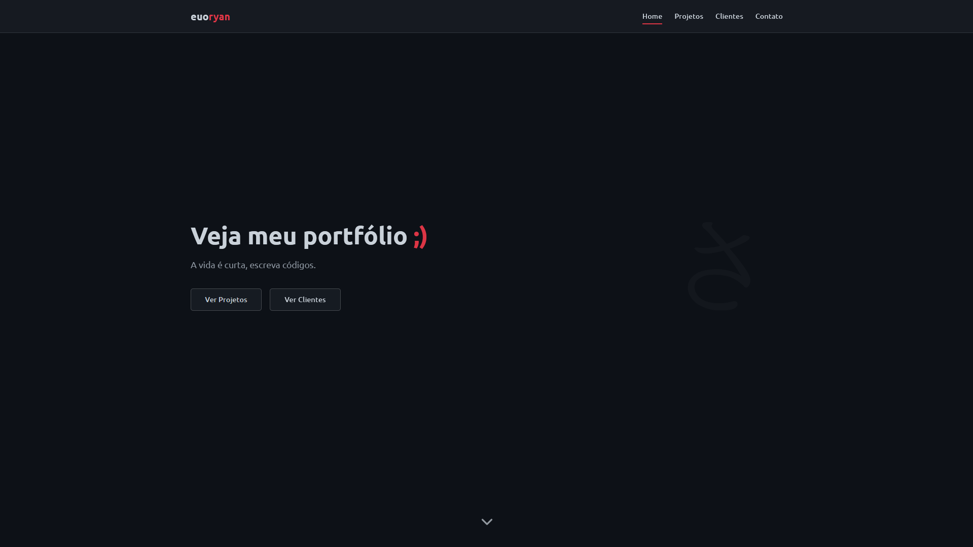 Meu site pessoal